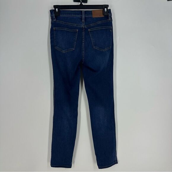 MADEWELL Women’s 10” High-Rise Skinny Denim Jeans Sz 26 STYLE G7391 - Picture 4 of 10